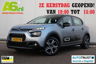 Citroen C3 1.2 PureTech Feel Carplay Android Navigatie Climate Cruise Control Rijstrooksensor Parkeersensor All-season banden!