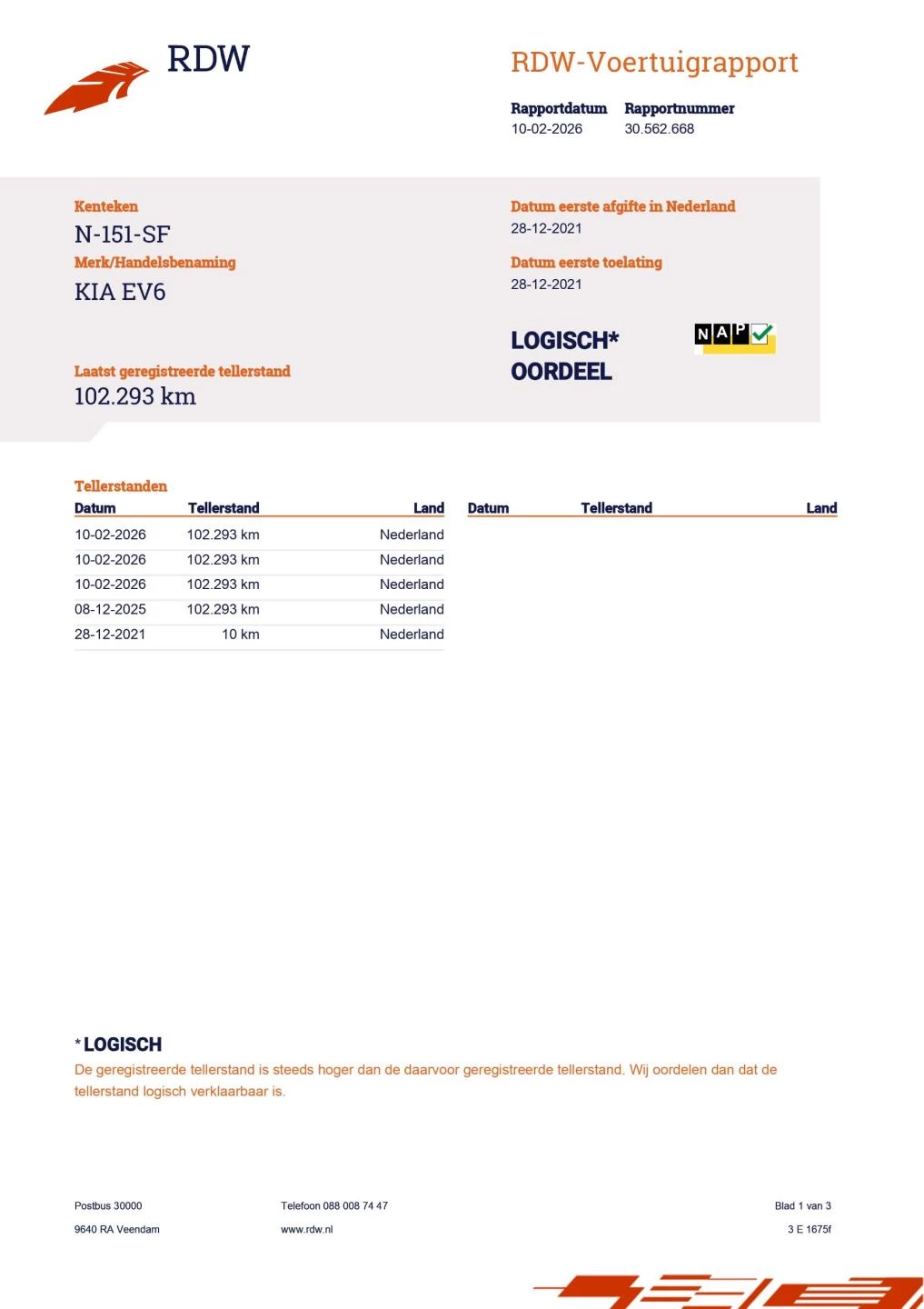 Hoofdafbeelding Kia EV6