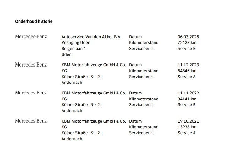 Hoofdafbeelding Mercedes-Benz B-Klasse