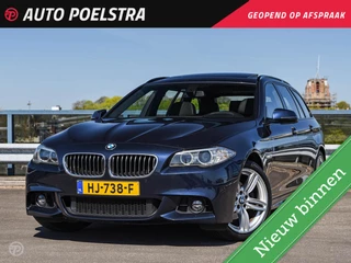 BMW 5-serie Touring 520d High Executive M Sport | Panoramadak | Leder | Comfortzetels | Luchtvering | Trekhaak | 19" | Dealeronderhouden