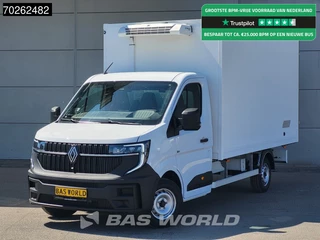 Renault Master 170PK -15 Vries Koelwagen 2025model Achterdeuren Thermo King V200 MAX 220V stekker LED Koel Koeler Vries Kühlwagen Kühlkoffer Frigo 18m3 Airco Cruise control