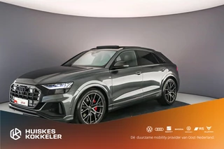 Audi Q8 60 TFSI e 490pk quattro Pro Line S Competition Nachtzicht | B&O | Trekhaak | Pano | Head-up | Sluithulp | Ak. glas | S line |