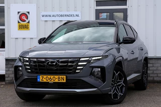 Hoofdafbeelding Hyundai Tucson Hyundai Tucson 1.6 T-GDI PHEV Plug in hybride N Line 4WD*Fabrieksg.t/m09-2026*Perfect Onderh.*ACC/N-Line/Half Leder/Stoelverw./Stuurverw./Krell/Dodehoek/Rijstrook/LED/Camera/Elek. Klep/Parkeersens.V+A/19 inch LM*