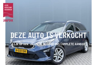 Kia Ceed Sportswagon BWJ 2020 1.0 120 PK T-GDi DynamicPlusLine STOELVERW. | STUURVERW. | HALF LEDER | PRIV. GLAS | KEYLESS | CLIMA | NAVI | CRUISE | BLUETOOTH | MULTIFUNCT.STUUR
