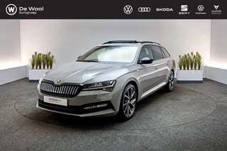 Skoda Superb Combi 1.4 TSI 218pk DSG iV Sportline Business | SoH 94% | Panoramadak, Trekhaak Zwenkbaar, Stoelverwarming V+A |