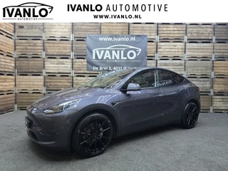 Hoofdafbeelding Tesla Model Y Tesla Model Y Long Range AWD 75 kWh Clima Cruise 360 Leder LED 21"LM 90.4% SOH
