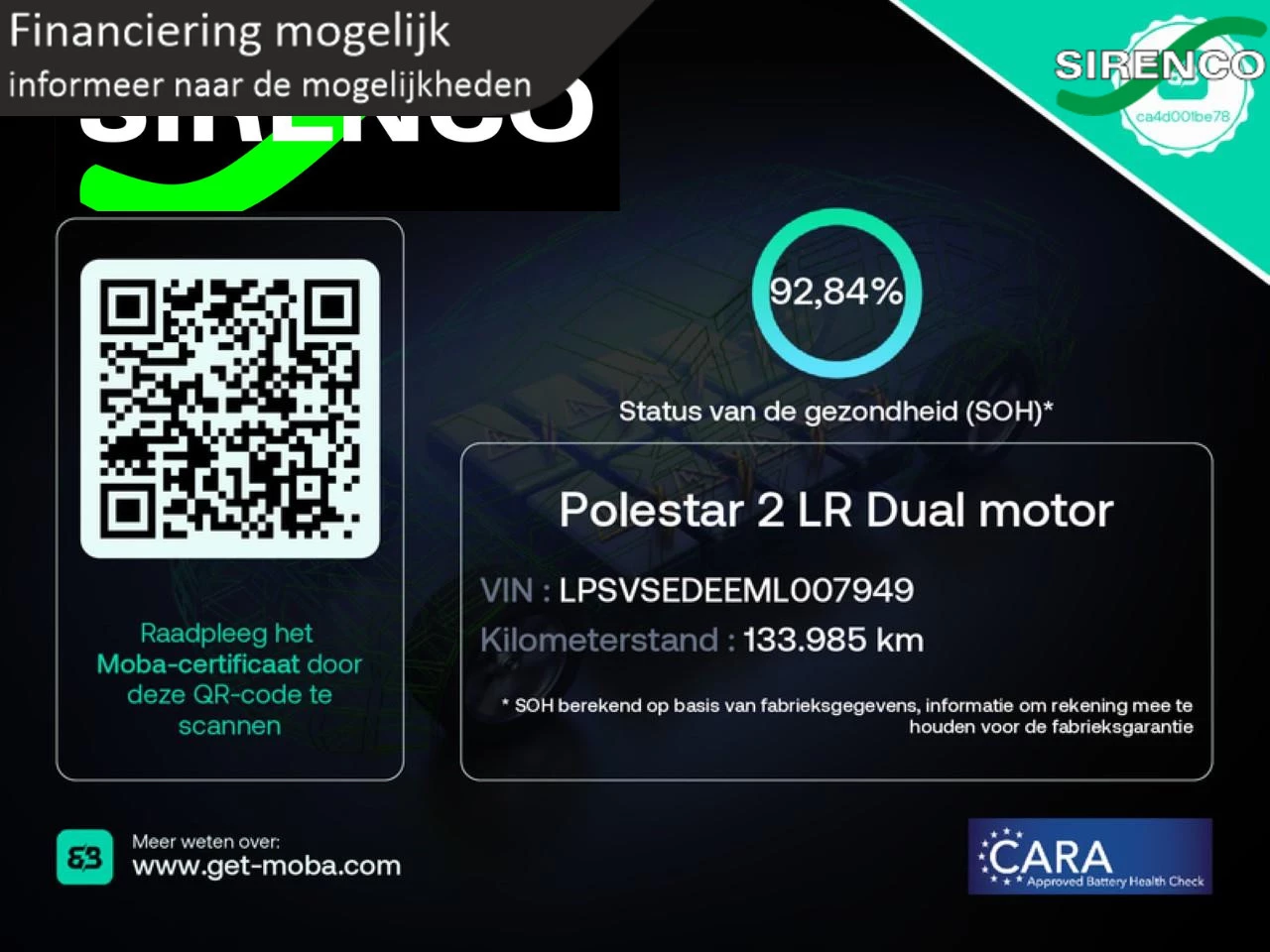 Hoofdafbeelding Polestar 2