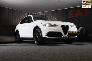 Hoofdafbeelding Alfa Romeo Stelvio Alfa Romeo STELVIO 2.0 T AWD B-Tech / 280 PK / AUT / ACC / Camera / Navi / Leder / Open Panoramadak / Lane Assist / Led / Pdc / 20