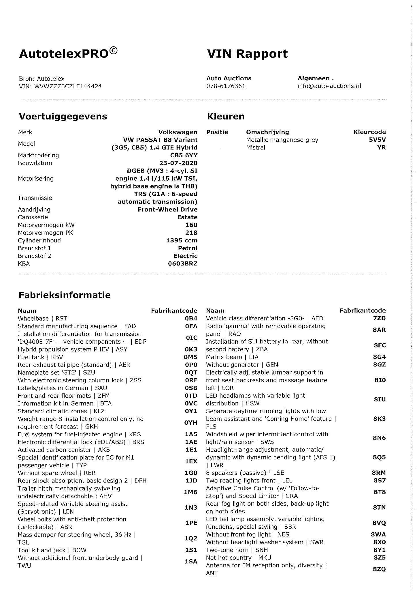 Hoofdafbeelding Volkswagen Passat