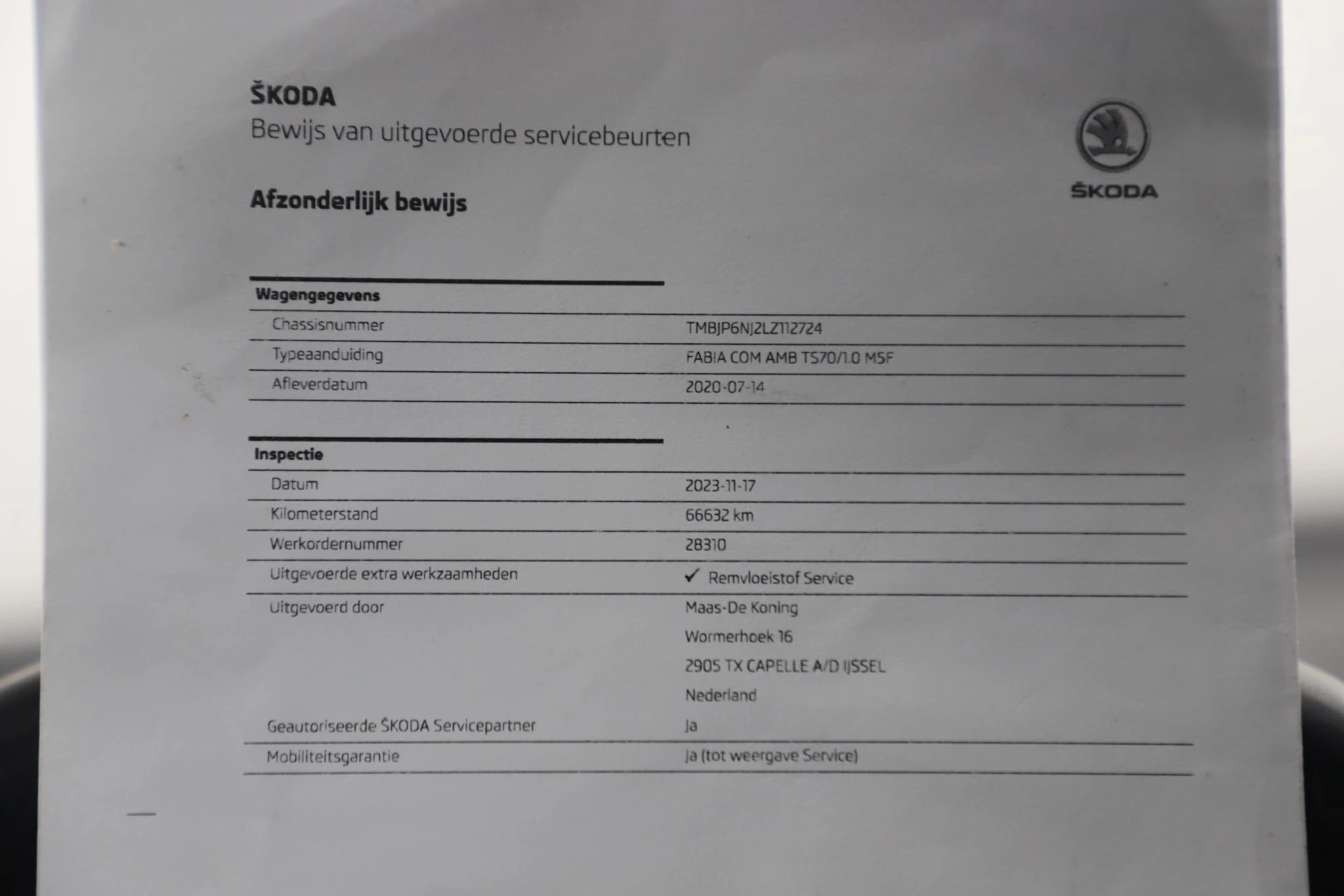 Hoofdafbeelding Škoda Fabia