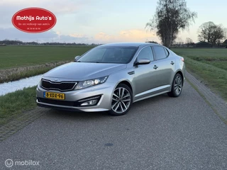 Hoofdafbeelding Kia Optima Kia Optima 2.0 CVVT Hybrid Super Pack Vol optie! Nette auto!