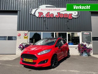 Ford Fiesta 1.0 140pk Red Edition, Origineel NL, Voorruitverw, Sportuitvoering, Navi,