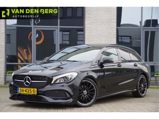 Mercedes-Benz CLA Shooting Brake 180 AMG NIGHT, AUT. LED, PANODAK, SPORTSTOELEN, 18'' AMG, CRUISE, NAVI, AIRCO, STOELVERWARMING