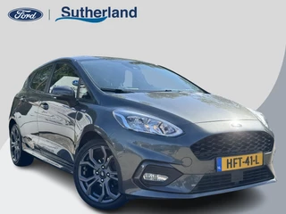 Hoofdafbeelding Ford Fiesta Ford Fiesta 1.0 EcoBoost ST-Line 100pk Automaat | Cruise control | Apple Carplay / Android Auto | Parkeersensoren achter | 17 inch lichtmetaal