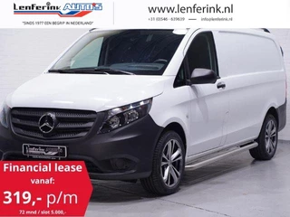 Mercedes-Benz Vito 114 CDI 136 pk Lang Airco, 18" LMV, Cruise Control Laadruimte Pakket, Dakrails, 3-Zits