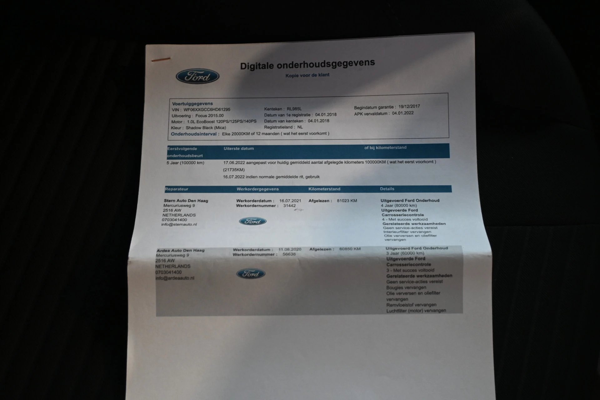 Hoofdafbeelding Ford Focus