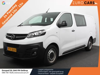 Opel Vivaro 2.0 CDTI Automaat 145 pk L3H1 Dubbele Cabine 6p Edition Navigatie Apple Carplay/Android Auto Airco Bluetooth Trekhaak Betimmering Cruise Control