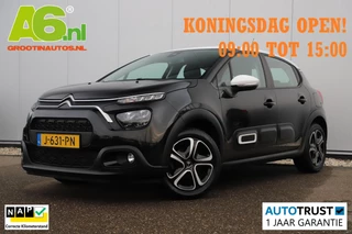 Citroen C3 1.2 PureTech Feel Navigatie Carplay Android Climate Cruise Control Rijstrooksensor Parkeersensor All-season banden!