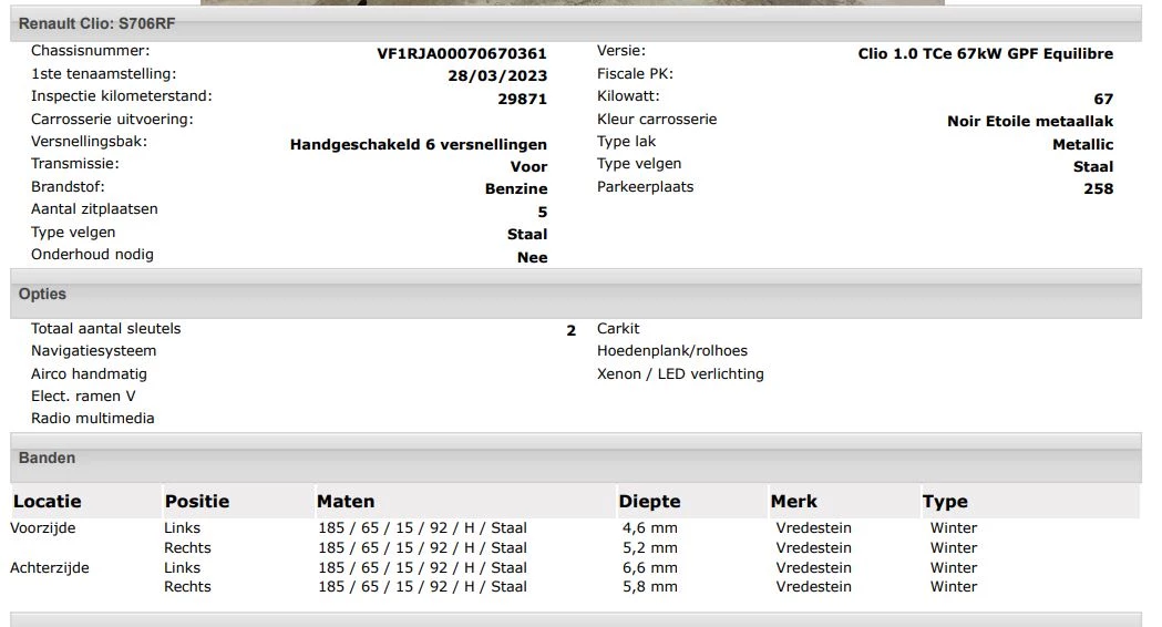 Hoofdafbeelding Renault Clio