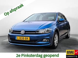 Volkswagen Polo 1.0 TSI Comfortline (96 PK) 1-Eig. & Dealer-Onderh. BOVAG-Garantie. NL-Auto. Navigatie/Apple-Carplay/Android-Auto, Adaptieve-Cruisecontrol, Airco, Dab, Privacy-Glas Alarm-Klasse3, Parkeersensoren-V+A