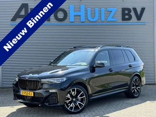 Hoofdafbeelding BMW X7 BMW X7 xDrive40d 340 PK High Executive M Sport Executive Drive Pro 7 Zits Trekhaak Panoramadak Harman- Kardon ACC 4WD besturing Luchtvering Standkachel Stuurverwarming Stoelventilatie 360 Graden Camera BMW Garantie
