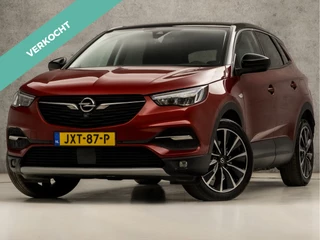 Opel Grandland X 1.6 Turbo Hybrid Innovation Sport 229Pk Automaat (APPLE CARPLAY, ZWART DAK, GROOT NAVI, 360 CAMERA, LEDER, SPORTSTOELEN, GETINT GLAS, KEYLESS, ELEK ACHTERKLEP, NIEUWSTAAT)