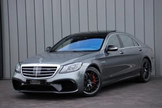 Mercedes-Benz S-Klasse 63 AMG 612PK 4-Matic+ Lang Massage Head-up Keyles-go Panoramadak Sfeerverlichting 2017.