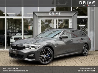 Hoofdafbeelding BMW 3 Serie BMW 3-serie Touring 330e High Ex. M-sport plus|SOH98%|Pano|Laser|CoPilot|HiFi|Trekhaak|Dravit grey