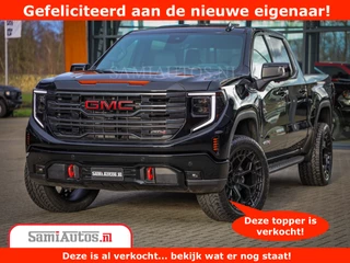 GMC Sierra AT4 6.2 V8 | Prijs Compleet met Garantie en Lpg en Rijklaarmaak kosten | Dubbele Cabine met Royale 5 Zitplaatsen | BPM vrij | Nu Leverbaar uit Voorraad | Voorraad Nr 2240 -  8364 |