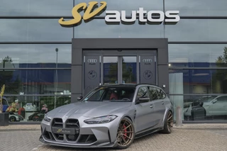 Hoofdafbeelding BMW M3 BMW M3 Touring Competition 510pk xDrive Widescreen Frozen grey *BTW* Head-up Adaptive cruise CSL grille 21" LMV