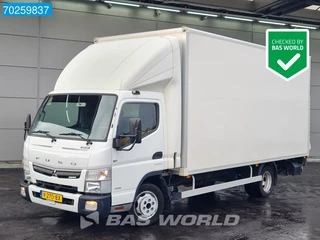 Mitsubishi Canter 3C15 3.0L Automaat Euro6 Laadklep Zijdeur Bakwagen Koffer Meubelbak 25m3 Airco