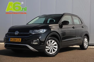 Hoofdafbeelding Volkswagen T-Cross Volkswagen T-Cross 1.0 TSI Life Airco Stoelverwarming Parkeersensors Adaptive Cruise 16 inch LMV Radio Bluetooth | Carplay Android Mogelijkheid