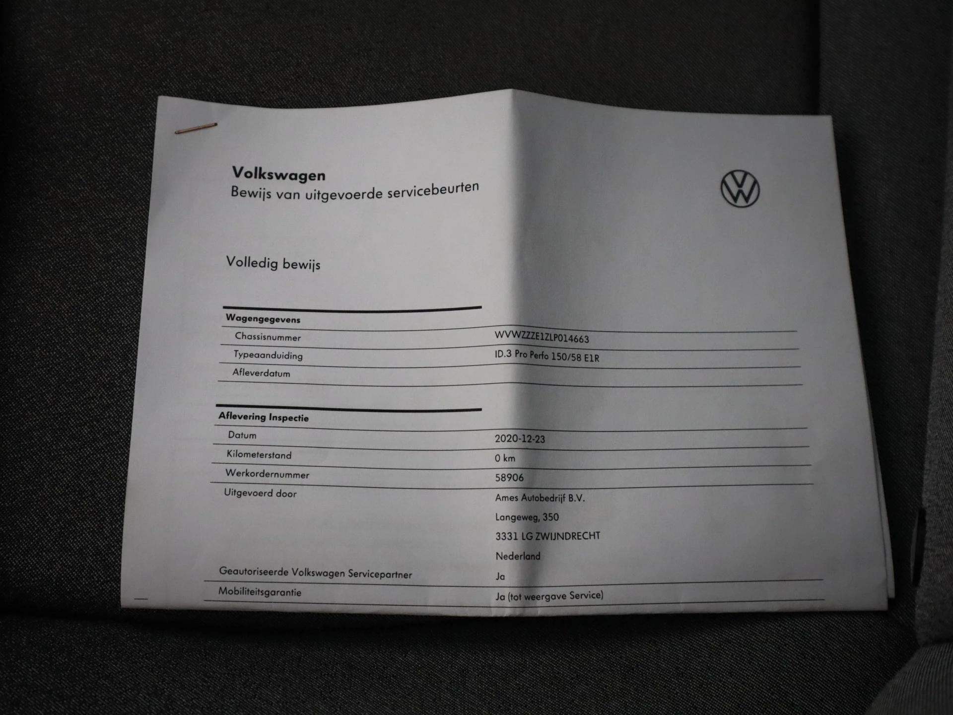 Hoofdafbeelding Volkswagen ID.3