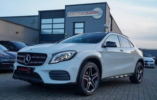 Mercedes-Benz GLA-klasse 200 Premium Plus AMG Pakket | Panorama | Automaat | F1 flippers | Airco | Leder/Alcantara | 100% onderhou
