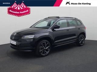 Skoda Karoq 1.5TSI/150PK ACT Sportline DSG · Panoramadak · Trekhaak · Camera + Parkeersensoren · Garantie tot februari 2026 of 90000km