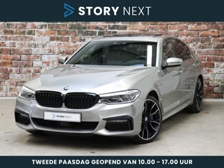 BMW 5 Serie Sedan 530e xDrive High Executive M Sport Pakket Automaat / Live Cockpit Professional / Schuif-/kanteldak / Exklusivleder 'Nappa' / Apple Carplay / Stoelverwarming / Harman Kardon / 20 Inch / Head- Up Display / Cruise Control / M Sportremsysteem / Achteruitrijcamera