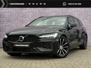 Volvo V60 2.0 T6 Plug-in hybrid AWD Plus Dark | Trekhaak | Adaptive Cruise Control | Panoramadak | 360 Camera | Harman/Kardon | Stuurverwarming | Stoelverwarming voor & achter | Power Seats | Sportstoelen |