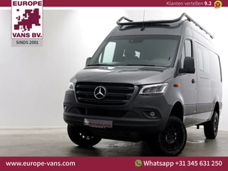 Mercedes-Benz Sprinter 419 CDI 190pk L2H2 4x4 A4M 9G Automaat ACC/LED/Draaistoelen/360° Camera NIEUW 06-2024