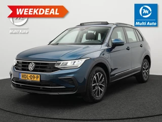Volkswagen Tiguan 1.4 TSI 245pk Plug In Hybrid PHEV | Panorama Dak | Adaptive Cruise | Navigatie | Sportstoelen + Massage | Spraakbediening |