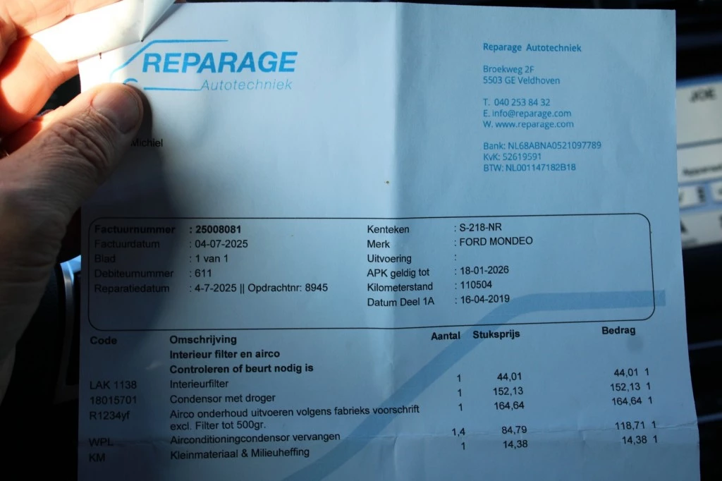 Hoofdafbeelding Ford Mondeo