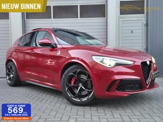 Hoofdafbeelding Alfa Romeo Stelvio Alfa Romeo Stelvio 2.9 V6 AWD Quadrifoglio 560PK/Pano/Harman/ACC/Carbon/Btw