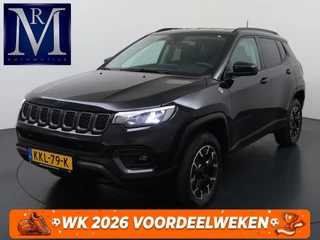 Jeep Compass 4xe 240 Plug-in Hybrid Electric Trailhawk VAN: 31.900,- VOOR: 28.877,- UW WKVOORDEEL: 3.023,- | 1.3 Plug-In Hybrid | 4WD PHEV | ADAPTIVE CRUISE CONTROL | ACHTERUIT RIJ CAMERA | 20.000KM |
