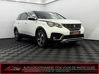Hoofdafbeelding Peugeot 5008 Peugeot 5008 1.2 PureTech Crossway Half leder, Navi, Parkeersensoren, Virtual desk, A start stop, Rijstrook correctie