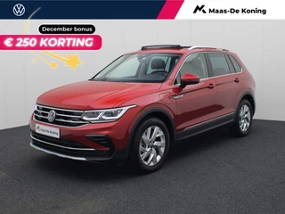 Volkswagen Tiguan 1.4TSIeHybrid 180kW/245PK Elegance · Panoramadak · Trekhaak · Parkeersensoren + camera