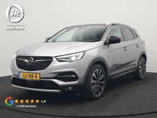 Hoofdafbeelding Opel Grandland Opel Grandland 1.6 Turbo Ultimate Plug In Hybrid 225pk Dealer O.H PHEV | Lederen Sportstoelen Memory & Ventilatie | Adaptive Cruise | Apple Carplay | Stoelen & Stuur Verwarmd | Blis | Keyless | LED | Navigatie | 19"LM | DAB |