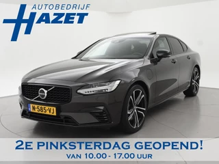 Volvo S90 2.0 T8 390 PK HYBRID AWD R-DESIGN POLESTAR BOWERS & WILKINS | SCHUIFDAK | TREKHAAK | LUCHTVERING | 360 CAMERA | 20 INCH