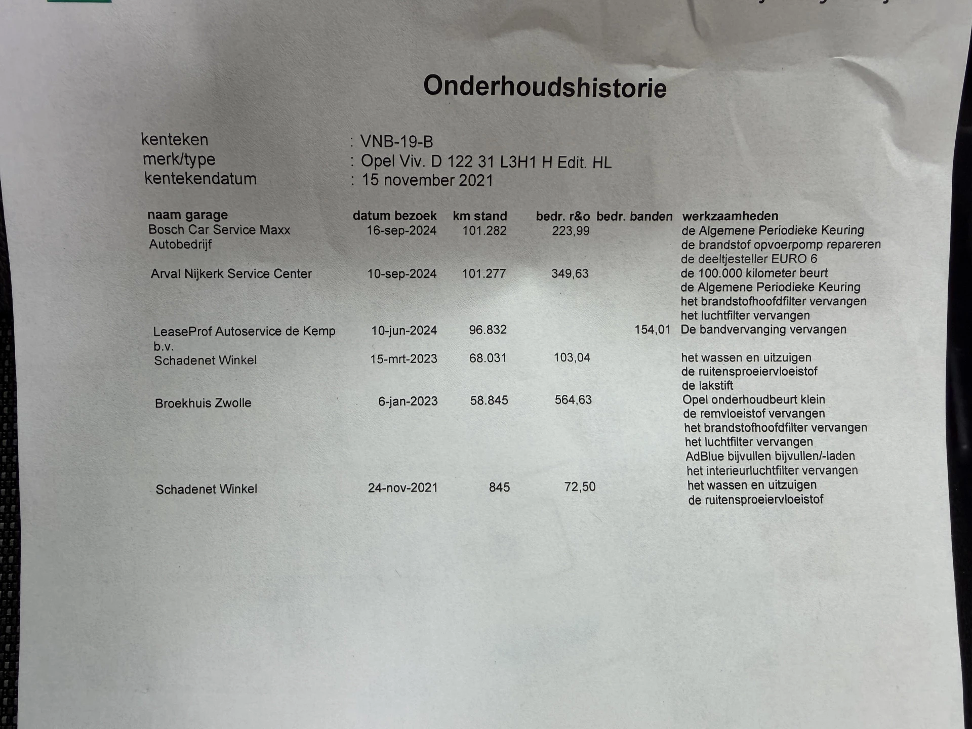 Hoofdafbeelding Opel Vivaro