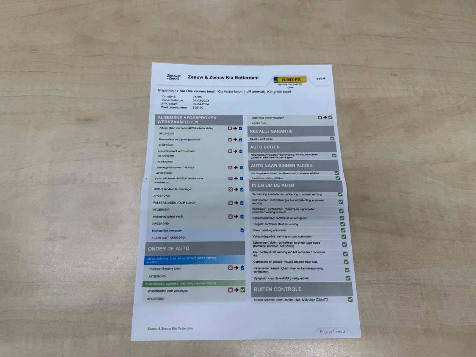 Hoofdafbeelding Kia Ceed Sportswagon