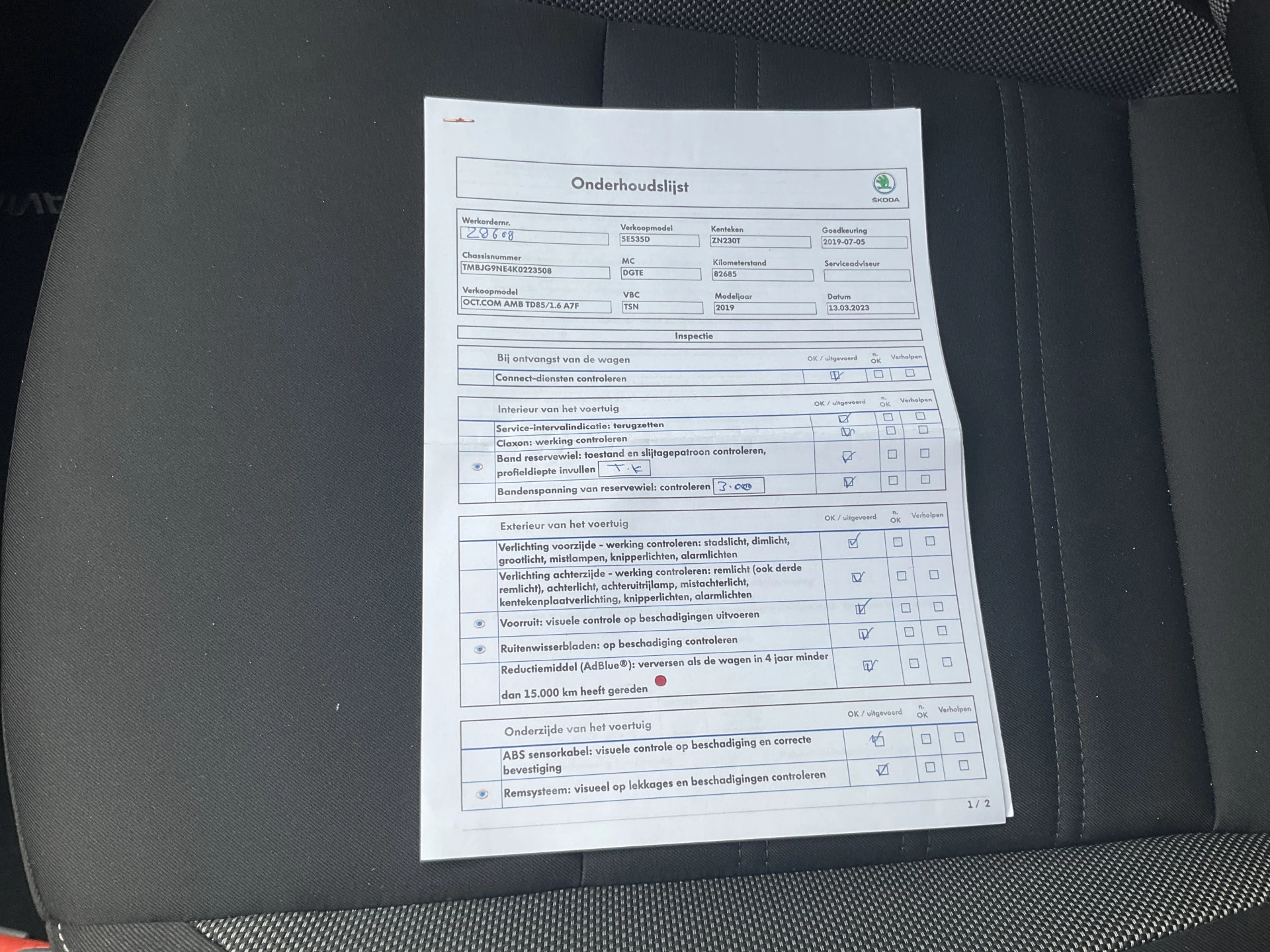 Hoofdafbeelding Škoda Octavia