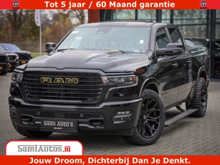 Dodge Ram 1500 Night Premium | Full Option | De Meest Luxe Pick-Up in zijn Klasse | Comfortabele Dubbele Cabine met Royale 5 Zitplaatsen | BPM vrij | Nu Leverbaar uit Voorraad | Voorraad Nr 2288 - 4952